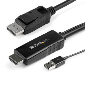 4K HDMI to DisplayPort Cable