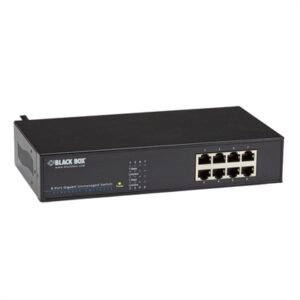 Gigabit Ethernet switch enables easy network expansion. This high-speed Gigabit Ethernet switch is ideal for building small workgroups as well as small- or home-office networks. It's also a good choice for remote- and branch-office installation. Its fast 1000-Mbps ports provide fast file transfer yet automatically adapt to older 10- and 100-Mbps devices enabling you to mix and match different network speeds on the same network. All ports support Auto MDI-MDI-X so you never have to worry about whether you need a straight-pinned or crossover cable.