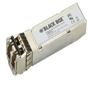 Modular flexible optical transceivers for data communications equipment. Compact interchangeable and hot-swappable. Metal enclosure helps shield communications from EMI interference. When used within a managed platform supports digital diagnostic capabilities and loopbacks for easier maintenance. Supports the standard wavelength spectrum as defined by ITU G.694.2. MSA SFF-8472 and INF-8077i compliant supporting interoperability with other network devices.