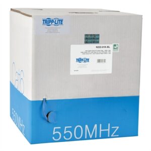 1000' Cat 6 PVC Cable Blue