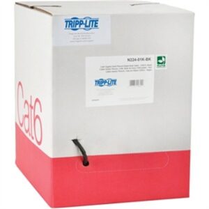 1000' CAT6 Bulk Cbl Blk