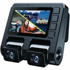 Front-Rear Dashcam w-Display
