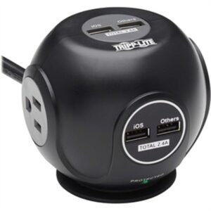 SURGE PROTECTOR 3 OUTLET 4 USB
