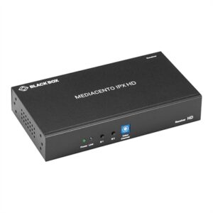 Better video, compatibility, and control while extending HDMI video signals over a Gigabit Ethernet network. MediaCento IPX HD is great for Touchscreen applications using the iCOMPEL Digital Signage system. Basic HDMI video and audio extension direct point to point or point to multipoint over a gigabit Ethernet network. Streaming video to classrooms in schools. Corporate video sharing and training. Sharing video in command and control room setup. HDMI HD video over IP. This IP-based video distribution solution uses existing standards-based Ethernet technology and TCP-IP protocols to unicast HD