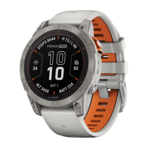 Garmin 010-02777-20 fenix 7 Pro Sapphire Solar Edition Smartwatch (Fog Gray)