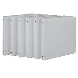 Econo Bnd .5" View White 12pk