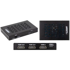 Ethereal CS-1X2HDMSPL5 HDMI Splitter with 1 Input and 2 Outputs and Built-in Scaling