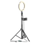 Bower WA-SL8 8-In. Selfie Ring Light Studio with 51-In. Tripod Stand and Phone Holder