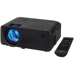 GPX PJ609B Mini Projector with Bluetooth and Remote, PJ609B