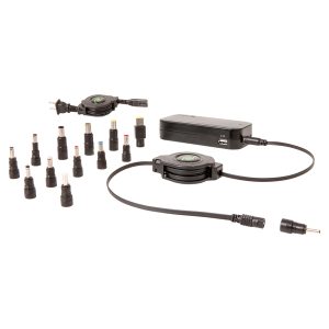 ReTrak ETCHGNBW90 Retractable 90-Watt Universal Notebook Charger