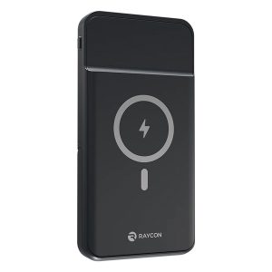 Raycon RAPBAN300-23E-BLA The Magic Power Bank Stand, 10,000 mAh, RAPBAN300-23E-BLA