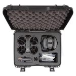 NANUK 925S-080BK-0A0-C1812 925 Travel Storage Waterproof Hard Shell Case for DJI Avata 2 Fly More Combo