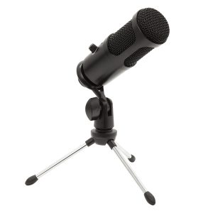 HELIX ETHPODMIC PodcastMic Recording Condenser Microphone, Black