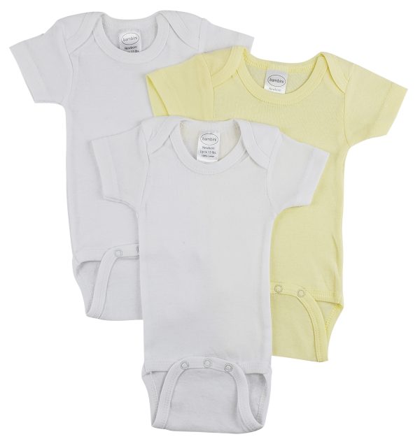 Short Sleeve One Piece 3 Pack Cs_0262s