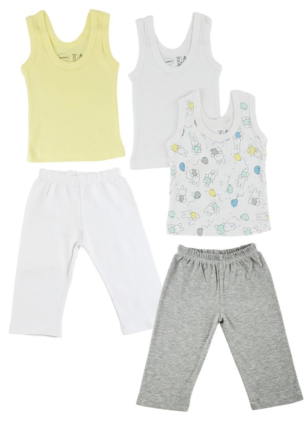 Girls Tank Tops And Track Sweatpants Cs_0462nb