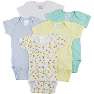 Short Sleeve One Piece 5 Pack Cs_0272s