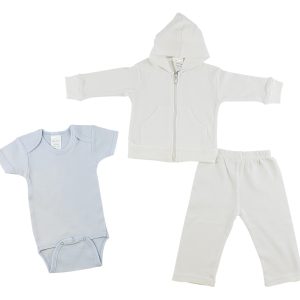 Infant Sweatshirt, Onezie And Pants - 3 Pc Set Cs_0228m