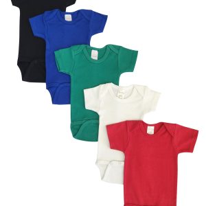 Unisex Baby 5 Pc Onezies Nc_0453s