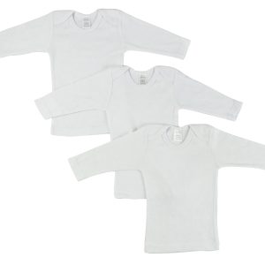 Long Sleeve White Lap T-shirt 050s