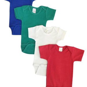 Unisex Baby 4 Pc Onezies Nc_0458nb