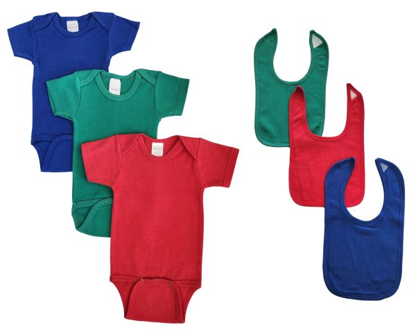 Unisex Baby 6 Pc Onezies Nc_0469m