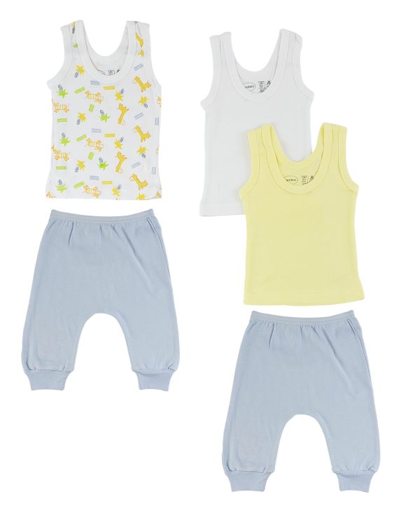 Boys Tank Tops And Joggers Cs_0492nb