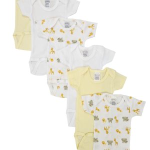 Unisex Baby 6 Pc Bodysuits Nc_0432l