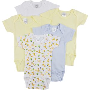 Short Sleeve One Piece 5 Pack Cs_0305m