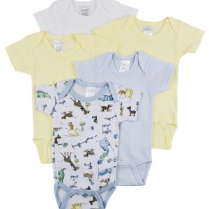 Short Sleeve One Piece 5 Pack Cs_0304l