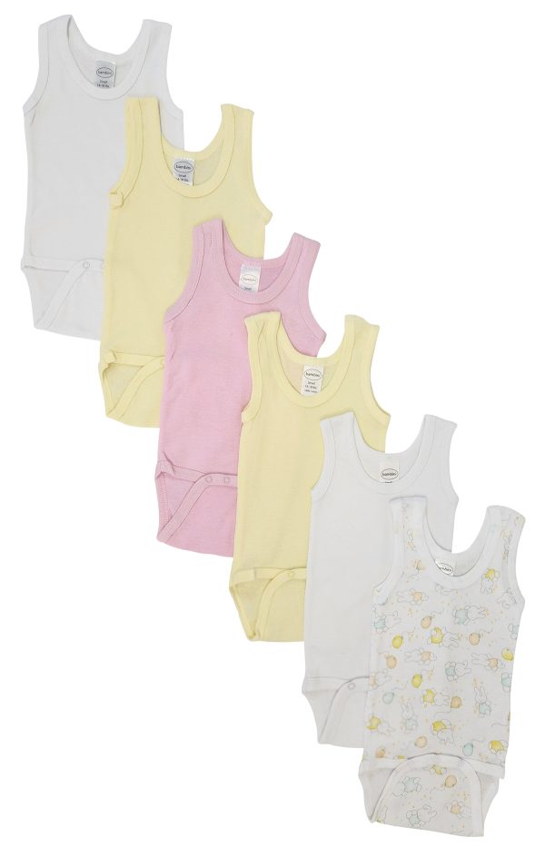 Baby 6 Pc Onezies And Tank Tops Nc_0519nb