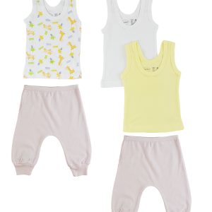 Girls Tank Tops And Joggers Cs_0506nb