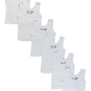 White Tank Top 6 Pack 0346nb