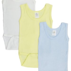 Boys Tank Top Onezies (pack Of 3) 107nb