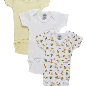 Boys Printed Short Sleeve Variety Pack 004m