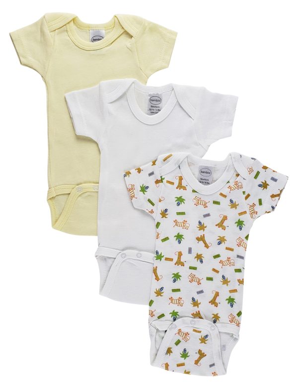 Boys Printed Short Sleeve Variety Pack 004m
