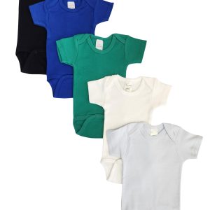 Unisex Baby 5 Pc Onezies Nc_0454l