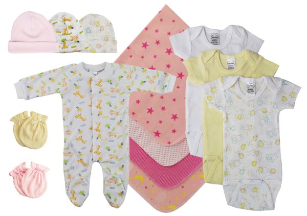 Baby Girls 13 Pc  Sets Nc_0535nb