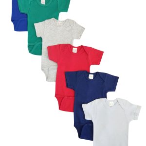 Unisex Baby 6 Pc Onezies Nc_0461s