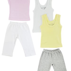 Girls Tank Tops And Track Sweatpants Cs_0460nb