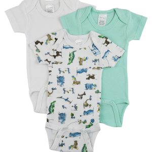 Short Sleeve One Piece 3 Pack Cs_0242s