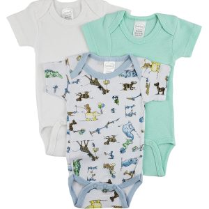 Short Sleeve One Piece 3 Pack Cs_0243s