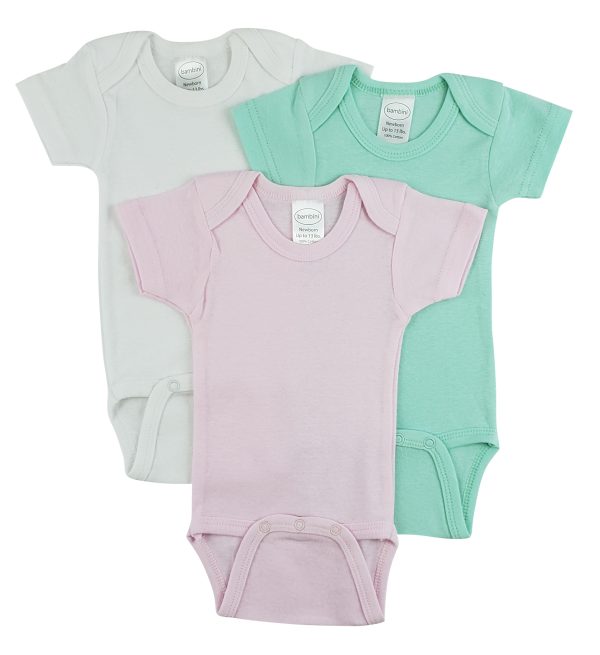Short Sleeve One Piece 3 Pack Cs_0254s