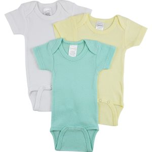 Short Sleeve One Piece 3 Pack Cs_0259l