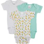 Short Sleeve One Piece 3 Pack Cs_0244s