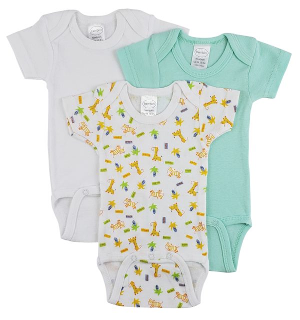 Short Sleeve One Piece 3 Pack Cs_0244s