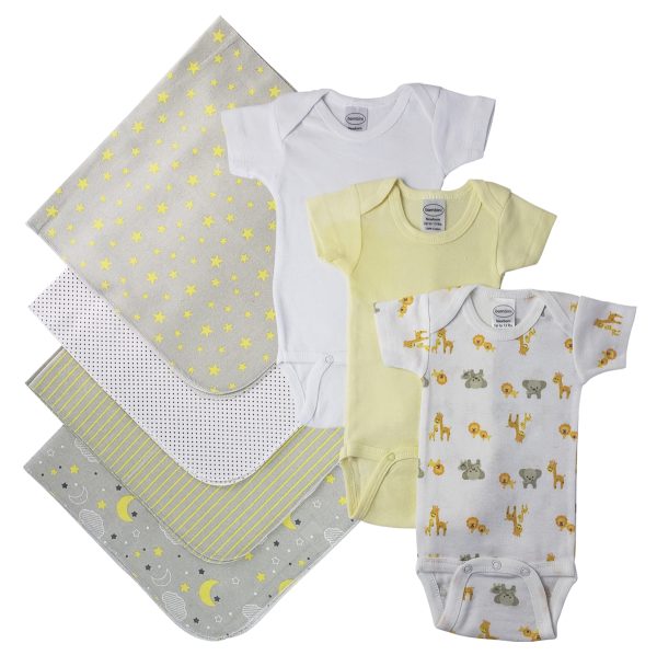 Unisex Baby 7 Pc  Sets Nc_0543l
