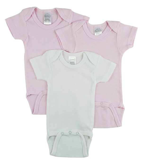 Short Sleeve One Piece 3 Pack Cs_0249l