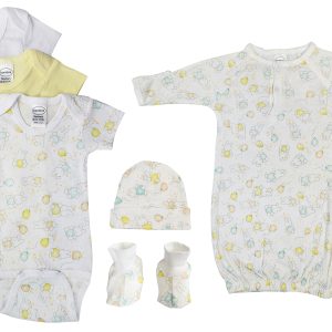 Unisex Baby 6 Pc  Sets Nc_0440s