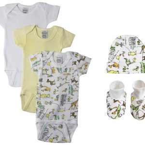 Unisex Baby 5 Pc Bodysuits Nc_0425s