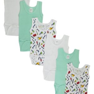 Boys Printed Tank Top 6 Pack Cs_109m-tools-109m-tools